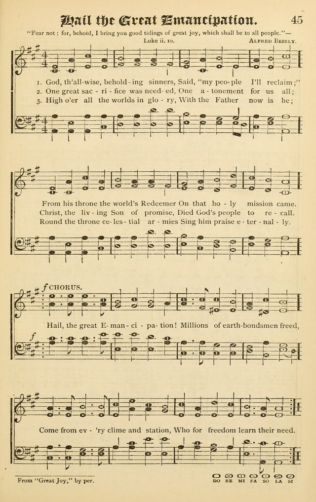 The Royal Fountain No. 3: sacred songs and hymns for use in Sabbath-school or prayer meeting page 61