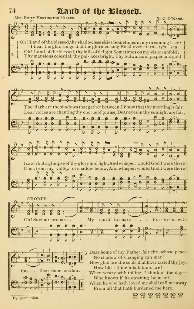 The Royal Fountain No. 3: sacred songs and hymns for use in Sabbath-school or prayer meeting page 78