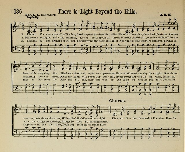 Royal Gems: a new and choice collection of Sunday school songs page 136