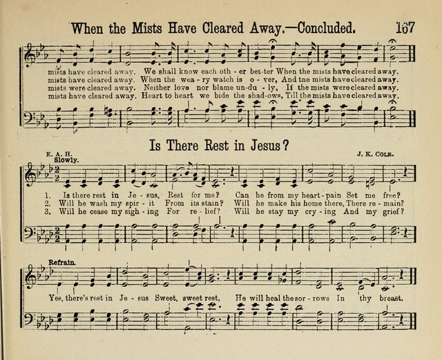 Royal Gems: a new and choice collection of Sunday school songs page 167