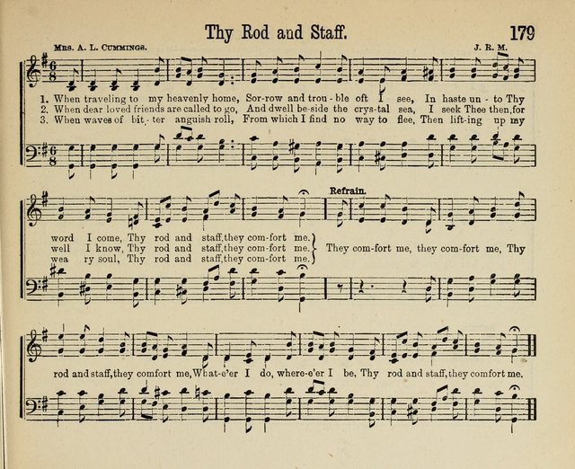 Royal Gems: a new and choice collection of Sunday school songs page 179