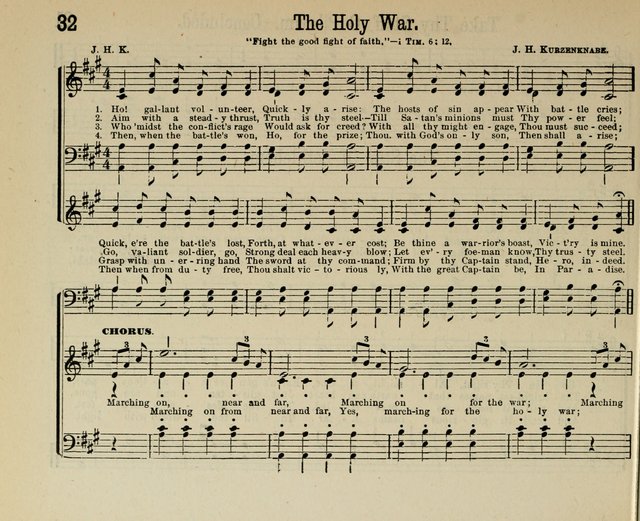 Royal Gems: a new and choice collection of Sunday school songs page 32