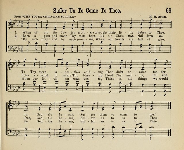Royal Gems: a new and choice collection of Sunday school songs page 69