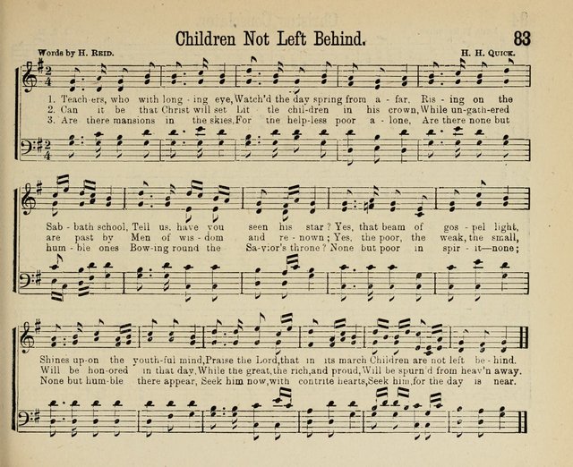 Royal Gems: a new and choice collection of Sunday school songs page 83