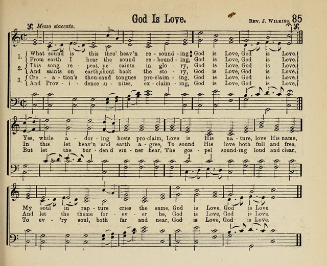Royal Gems: a new and choice collection of Sunday school songs page 85