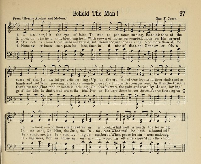 Royal Gems: a new and choice collection of Sunday school songs page 97