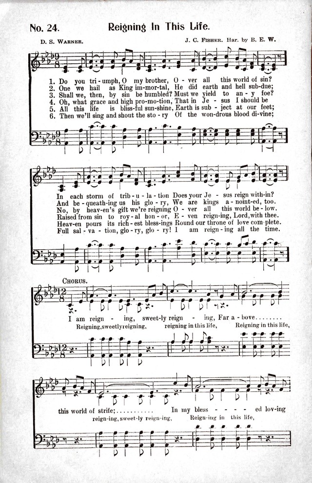 Reformation Glory: a new and inspiring collection of gospel hymns for evangelistic services page 24
