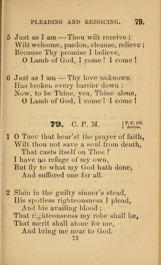 Revival Hymns page 73