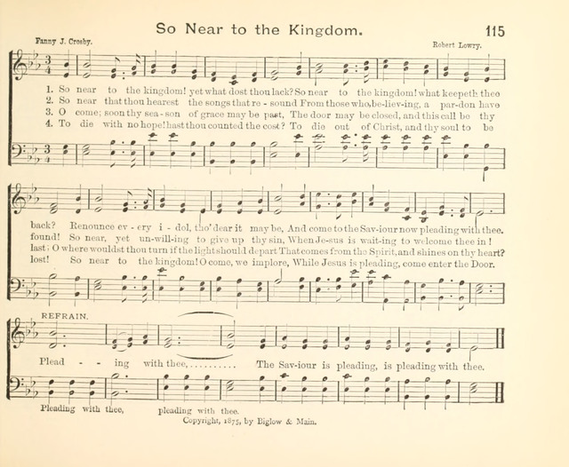 Royal Hymnal: for the Sunday School page 112