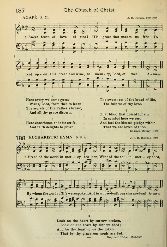 The Riverdale Hymn Book page 191