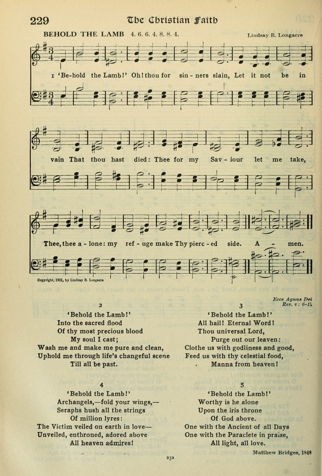 The Riverdale Hymn Book page 233