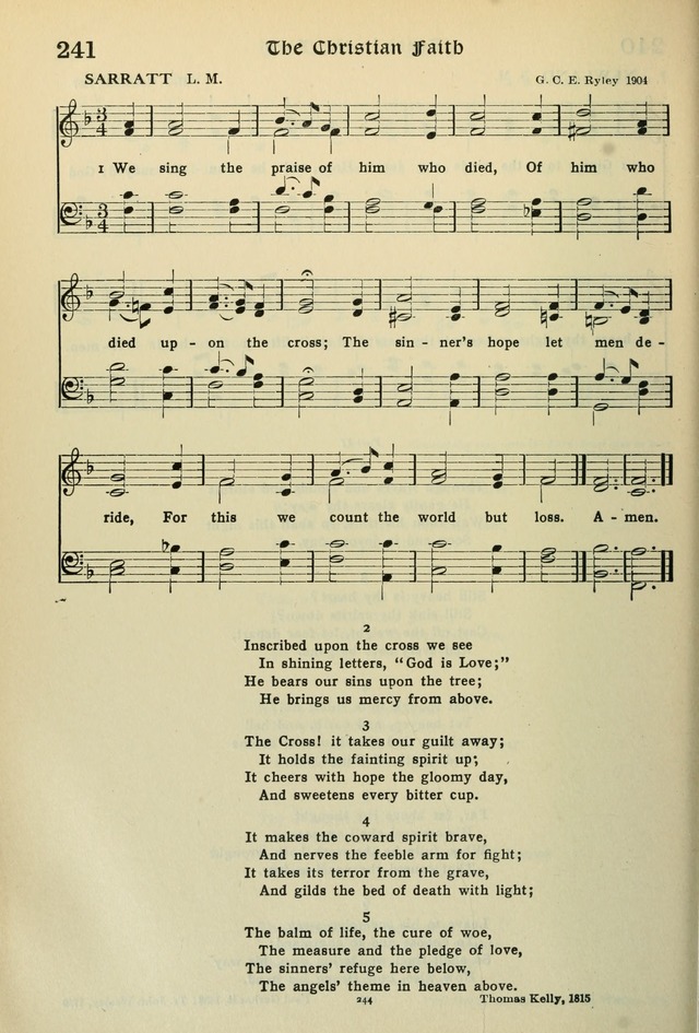 The Riverdale Hymn Book page 245