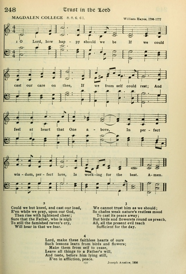 The Riverdale Hymn Book page 252