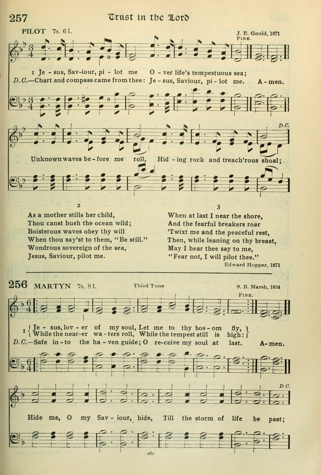 The Riverdale Hymn Book page 262