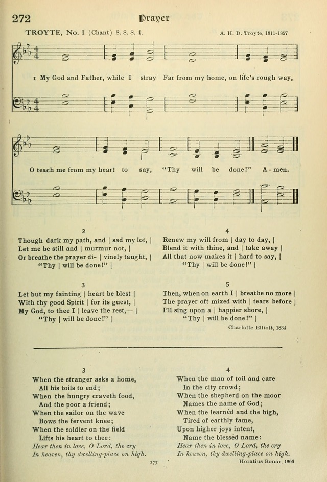 The Riverdale Hymn Book page 278
