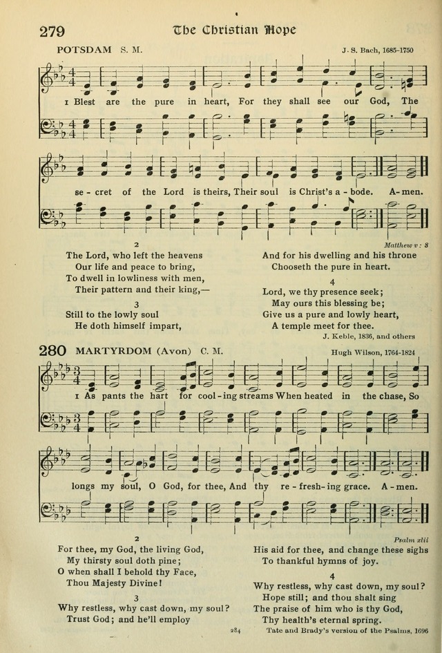 The Riverdale Hymn Book page 285