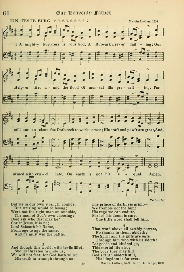The Riverdale Hymn Book page 60