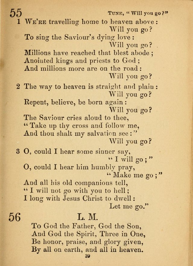 Revival Hymns (Rev. ed.) page 39