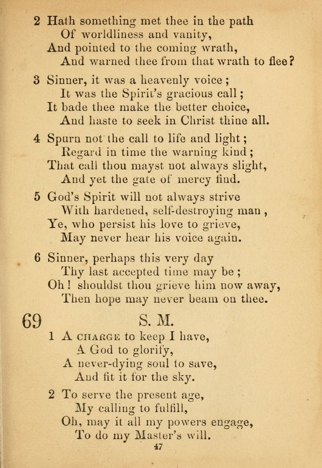 Revival Hymns (Rev. ed.) page 47