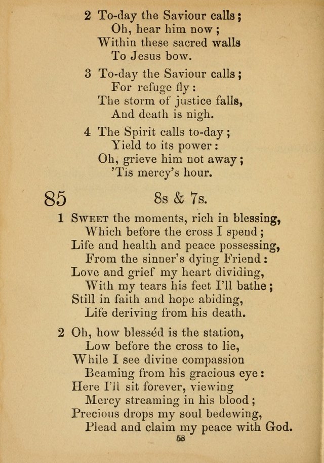 Revival Hymns (Rev. ed.) page 58
