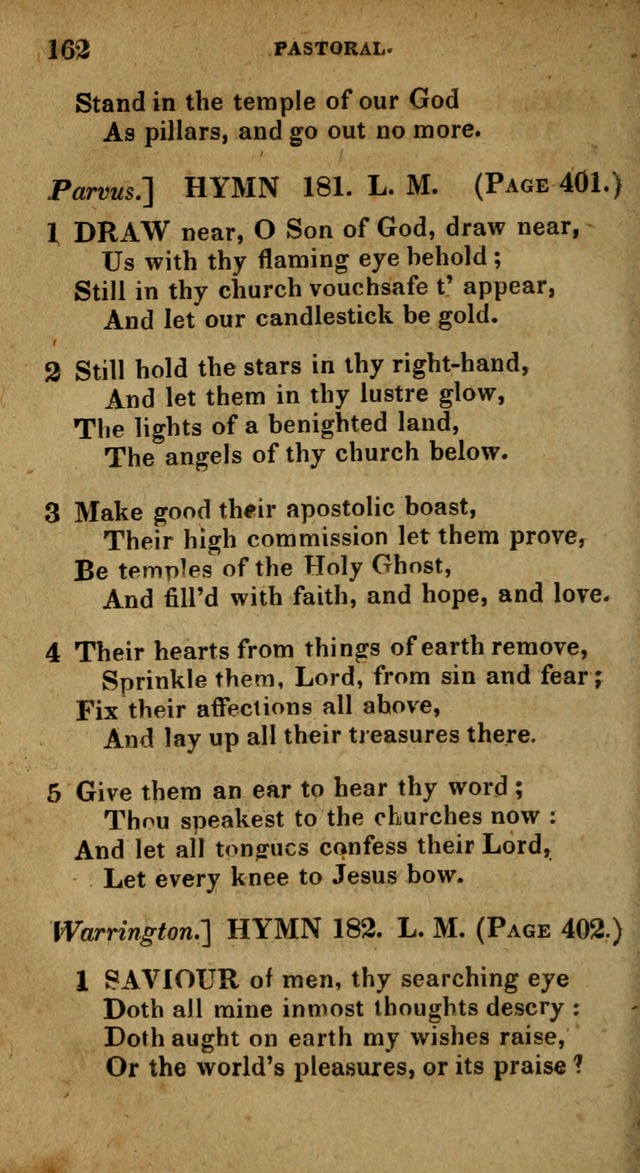 The Reformed Methodist Pocket Hymnal: Revised: collected from various authors. Designed for the worship of God in all Christian churches. page 162