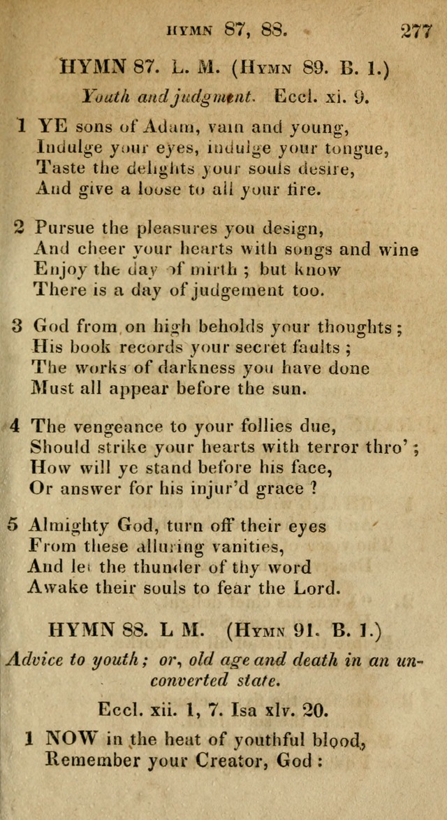 The Reformed Methodist Pocket Hymnal: Revised: collected from various authors. Designed for the worship of God in all Christian churches. page 277