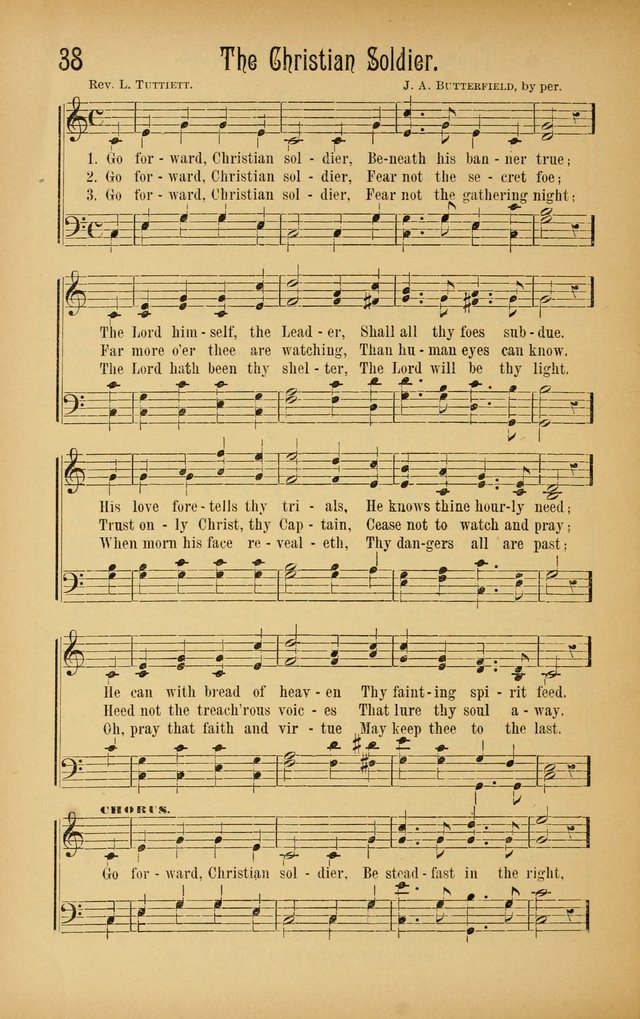 Royal Praise for the Sunday School: a collection of new and selected gospel songs. With a clear and concise course of instruction in the elements of music page 37