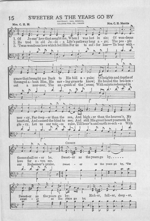 Reformed Press Hymnal: an all around hymn book which will meet the requirements of every meeting where Christians gather for praise page 14