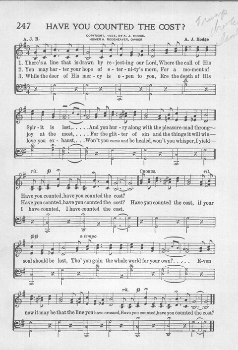 Reformed Press Hymnal: an all around hymn book which will meet the requirements of every meeting where Christians gather for praise page 211
