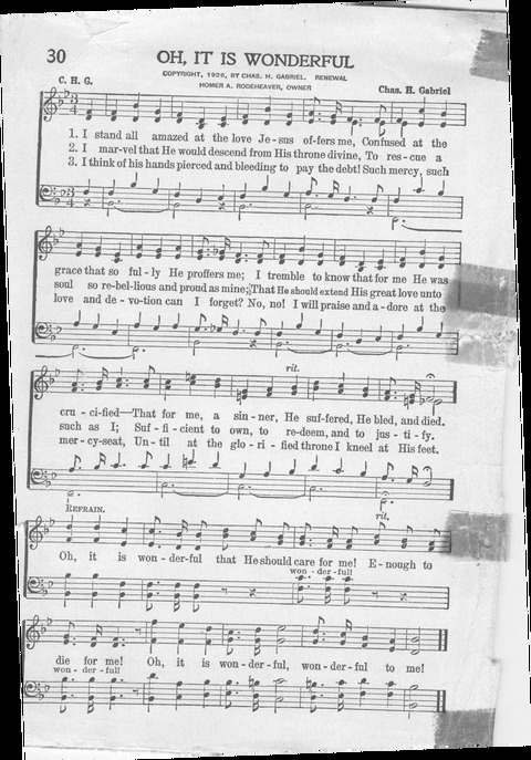 Reformed Press Hymnal: an all around hymn book which will meet the requirements of every meeting where Christians gather for praise page 28