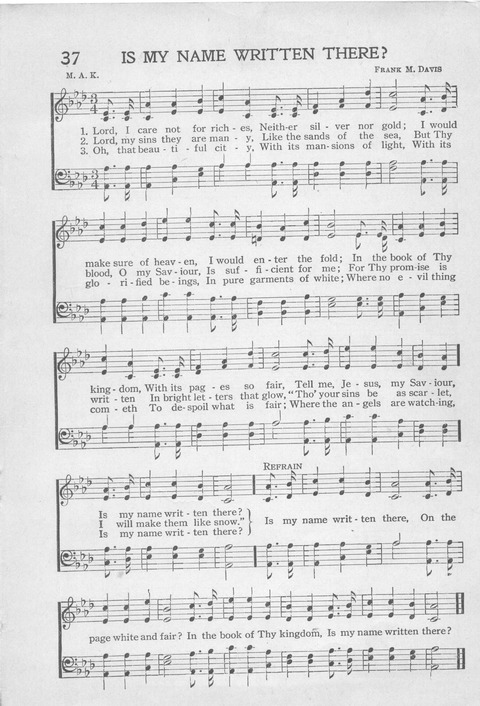 Reformed Press Hymnal: an all around hymn book which will meet the requirements of every meeting where Christians gather for praise page 36