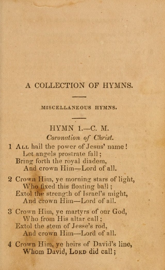 The Religious Songster: being a choice selection of hymns, adapted to the public and private devotions of Christians of all denominations: suitable to be used at missionary, temperance . . . page 5