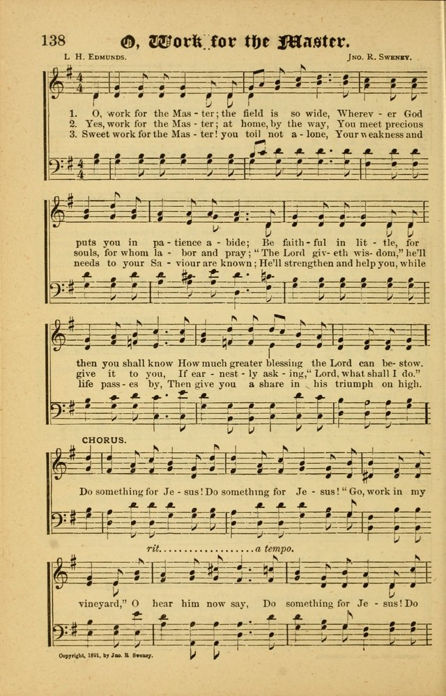 Radiant Songs: for use in meetings for Christian worship or work page 138