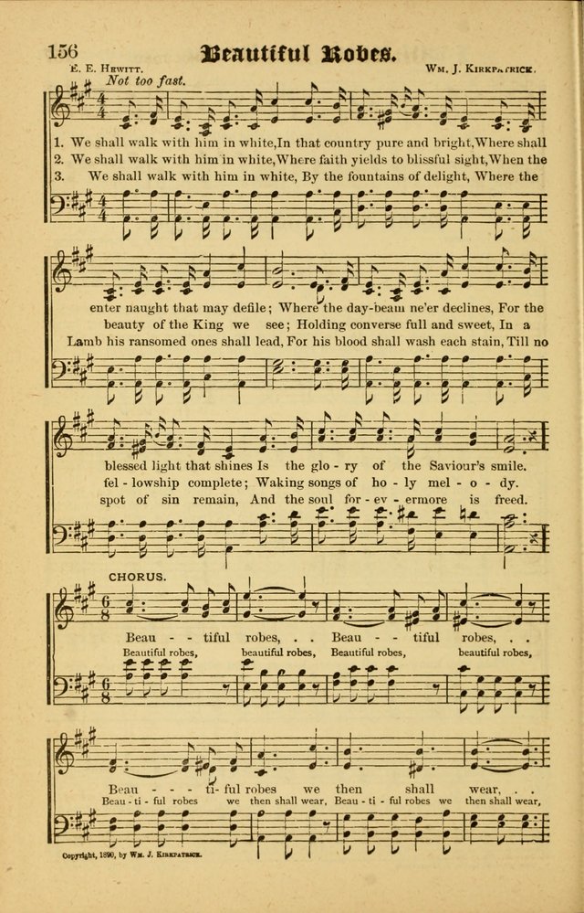 Radiant Songs: for use in meetings for Christian worship or work page 156
