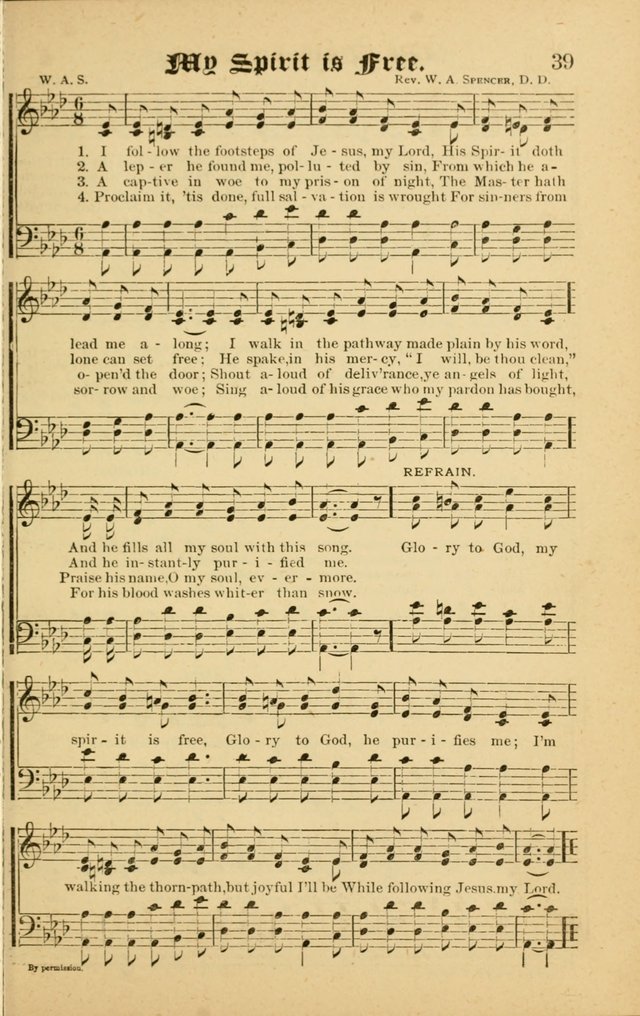 Radiant Songs: for use in meetings for Christian worship or work page 39