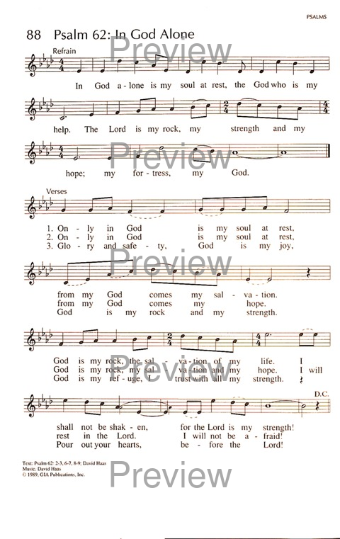 RitualSong: a hymnal and service book for Roman Catholics page 130