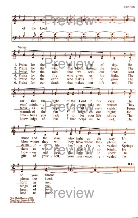 RitualSong: a hymnal and service book for Roman Catholics page 865