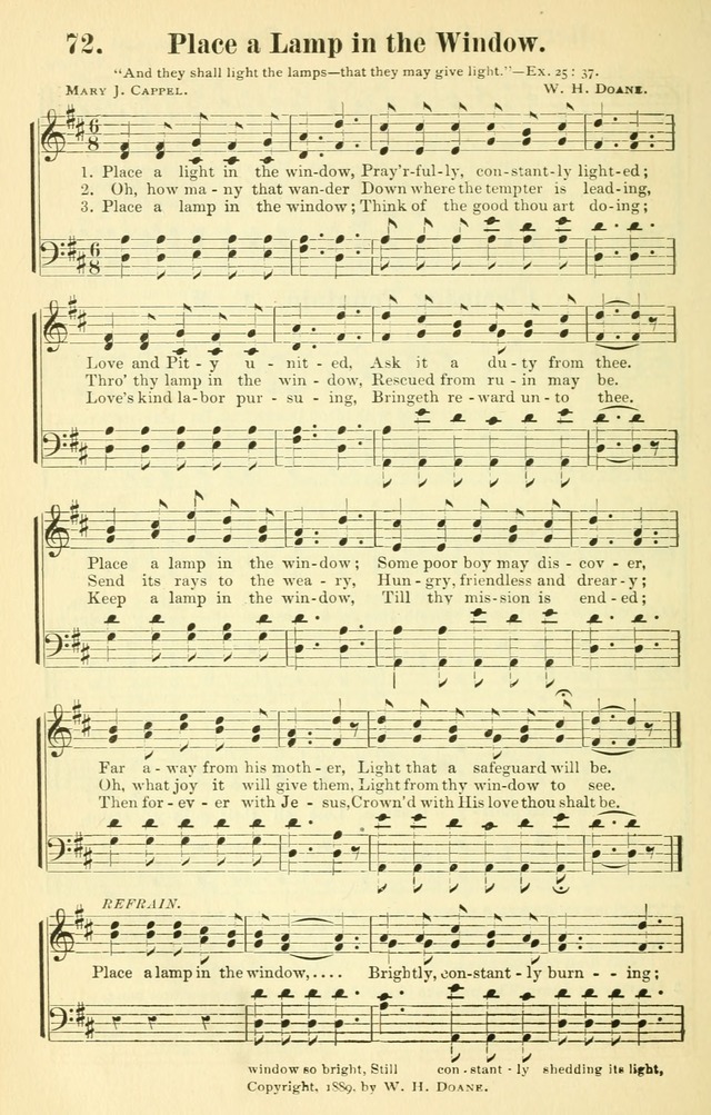 Rescue Songs: by one hundred popular composers and gifted song song writers: specially fitted for rescue missions and meetings, rescue workers and evangelists, and revival services page 75
