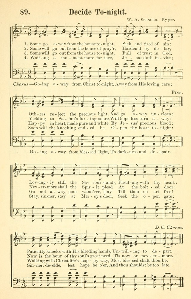 Rescue Songs: by one hundred popular composers and gifted song song writers: specially fitted for rescue missions and meetings, rescue workers and evangelists, and revival services page 94