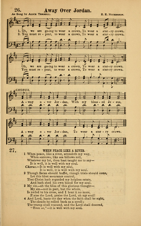 Rescue Songs: words and music with standard selections page 23