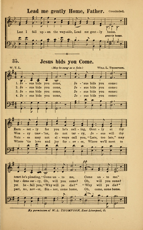 Rescue Songs: words and music with standard selections page 31