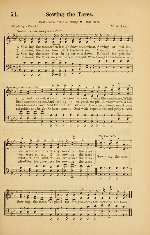 Rescue Songs: words and music with standard selections page 49