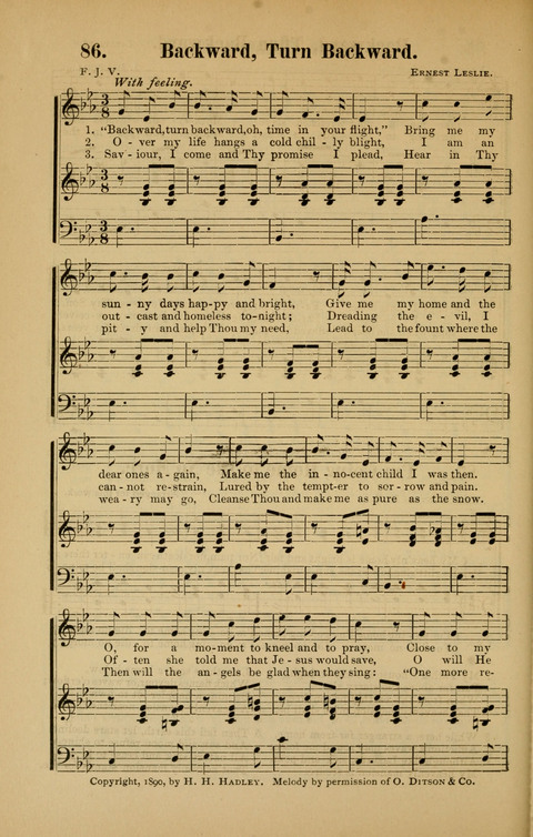 Rescue Songs: words and music with standard selections page 84