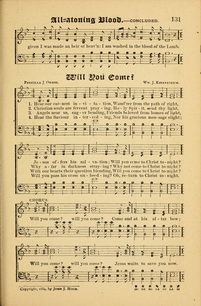 The Revival Wave: A Book of Revival Hymns and Music page 131
