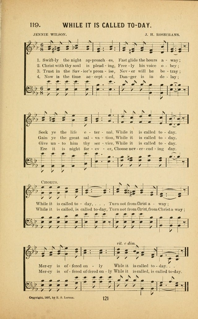 Riches of Grace: a Collection of New Songs and Standard Hymns page 121