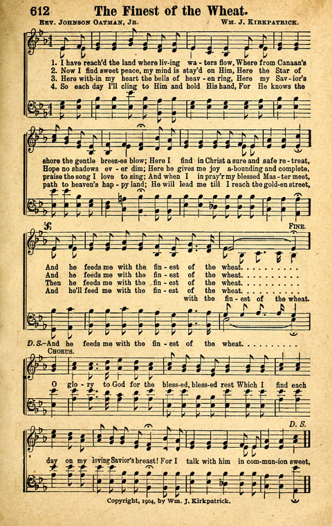Rose of Sharon Hymns page 547