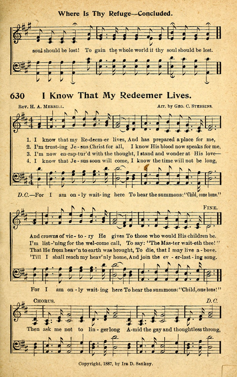 Rose of Sharon Hymns page 565