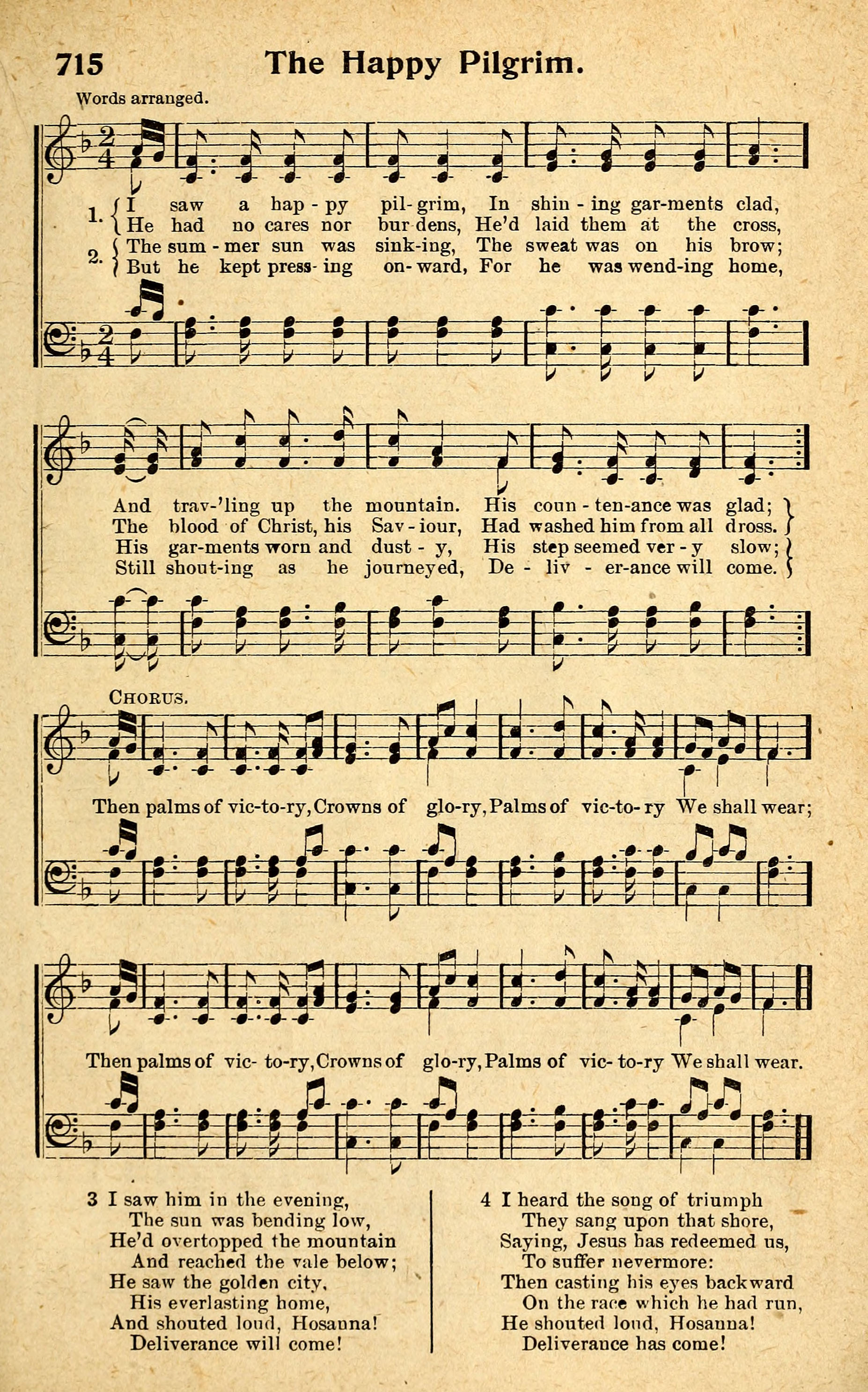 Rose of Sharon Hymns page 649