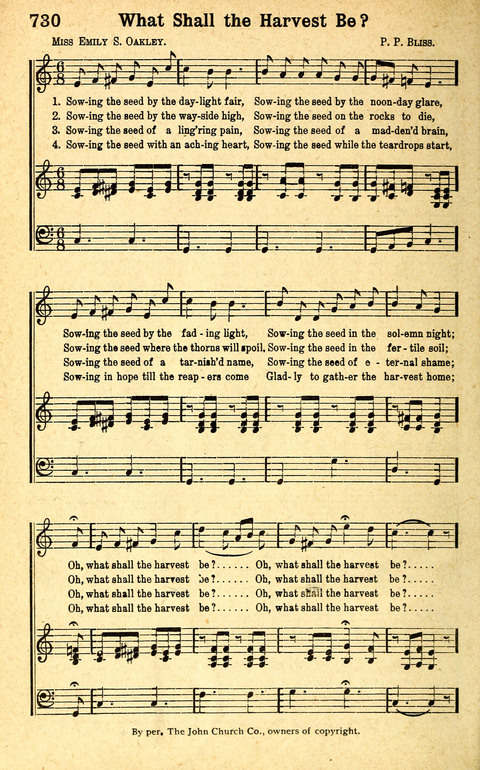 Rose of Sharon Hymns page 664