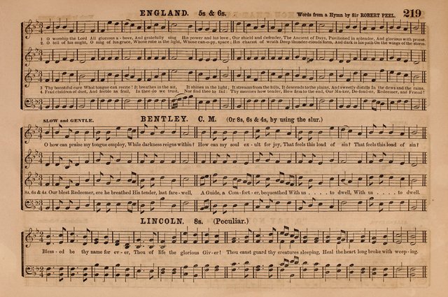 Selah: a collection of psalm and hymn tunes, introits, anthems, chants, motetts, choruses, etc. adapted to the use of classes, private circles, and worship assemblies page 219